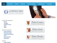 Tablet Screenshot of ilginocchio.com